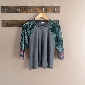 EUC Mixed Media Blouse